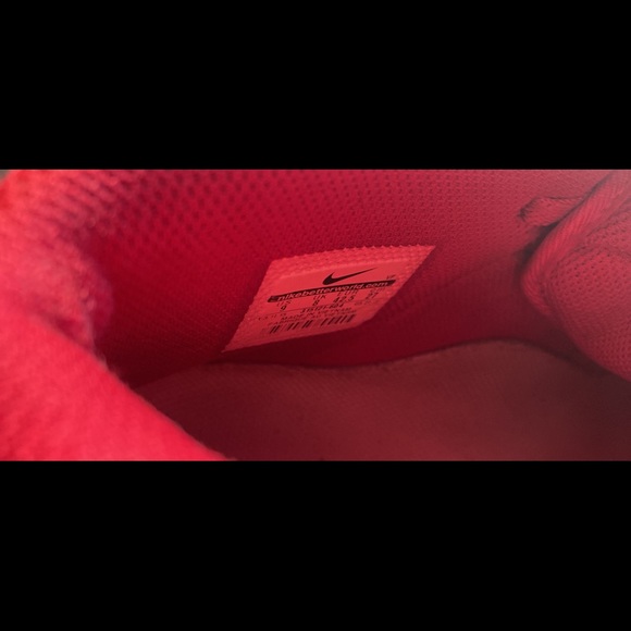 Red Nike Air Force ones AF1 men’s size 9 good condition - Picture 4 of 10